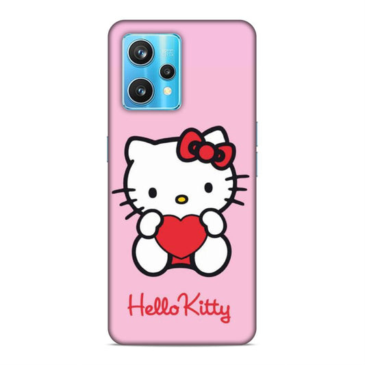 Hello Kitty in Pink Hard Back Case For Realme 9 / 9 Pro Plus