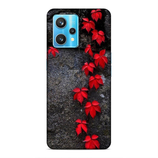 Red Leaf Series Hard Back Case For Realme 9 / 9 Pro Plus