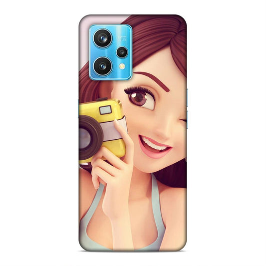 Selfi Click Girl Hard Back Case For Realme 9 / 9 Pro Plus