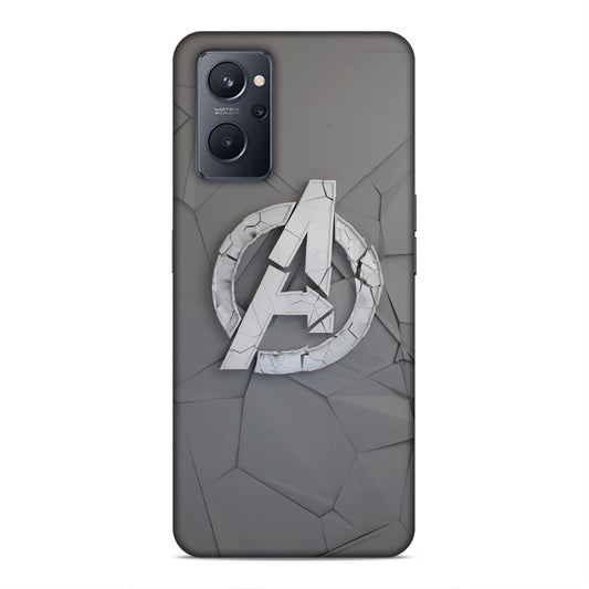 Avengers Symbol Hard Back Case For Oppo A36 / A76 / A96 4G / K10 4G / Realme 9i