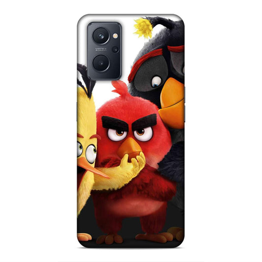 Angry Bird Smile Hard Back Case For Oppo A36 / A76 / A96 4G / K10 4G / Realme 9i