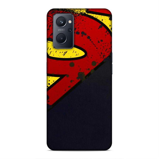 Superman Logo Hard Back Case For Oppo A36 / A76 / A96 4G / K10 4G / Realme 9i