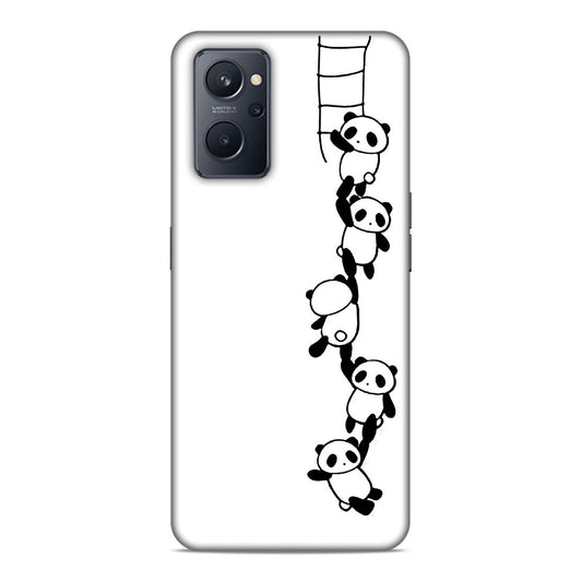 Panda Hard Back Case For Oppo A36 / A76 / A96 4G / K10 4G / Realme 9i