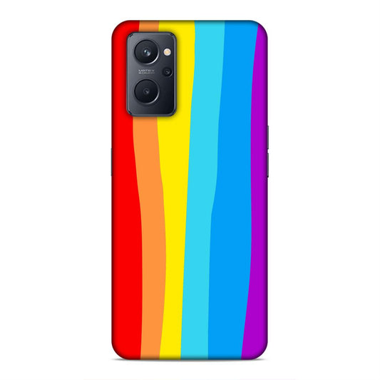 Rainbow Hard Back Case For Oppo A36 / A76 / A96 4G / K10 4G / Realme 9i