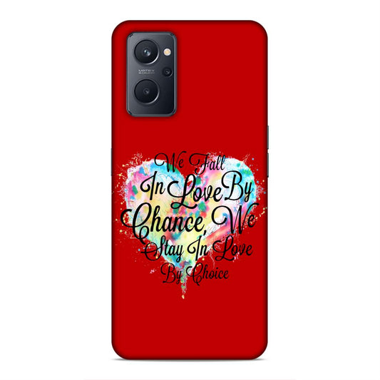 Fall in Love Stay in Love Hard Back Case For Oppo A36 / A76 / A96 4G / K10 4G / Realme 9i
