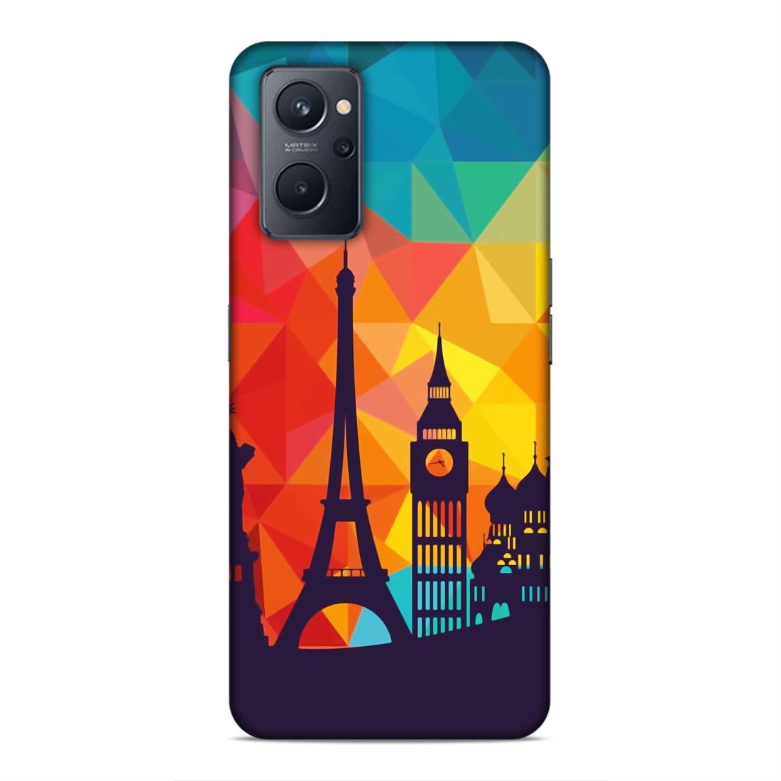 Abstract Monuments Hard Back Case For Oppo A36 / A76 / A96 4G / K10 4G / Realme 9i