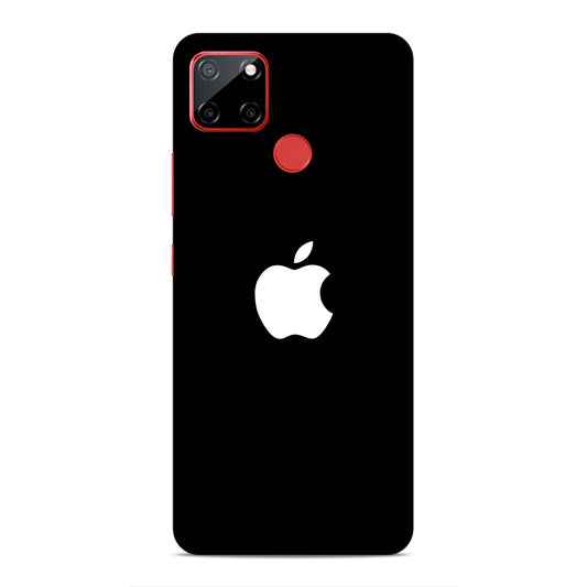 Apple Logo Hard Back Case For Realme C12 / C25 / C25s / Narzo 20 / 30A