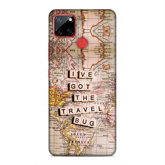 Travel Bug Hard Back Case For Realme C12 / C25 / C25s / Narzo 20 / 30A
