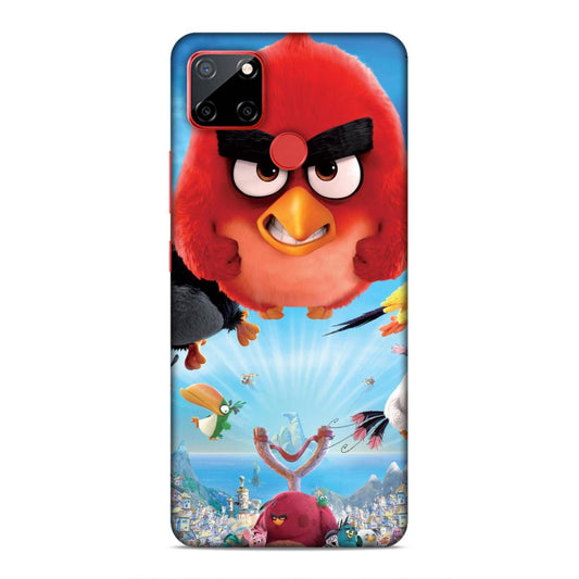 Flying Angry Bird Hard Back Case For Realme C12 / C25 / C25s / Narzo 20 / 30A