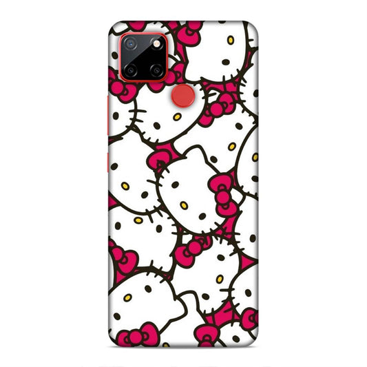 Kitty Hard Back Case For Realme C12 / C25 / C25s / Narzo 20 / 30A