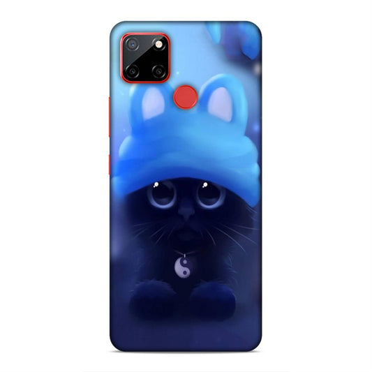 Cute Cat Hard Back Case For Realme C12 / C25 / C25s / Narzo 20 / 30A