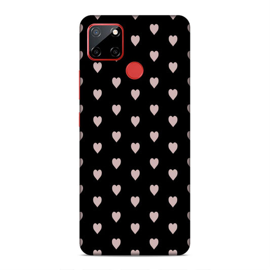 Love Pattern Hard Back Case For Realme C12 / C25 / C25s / Narzo 20 / 30A
