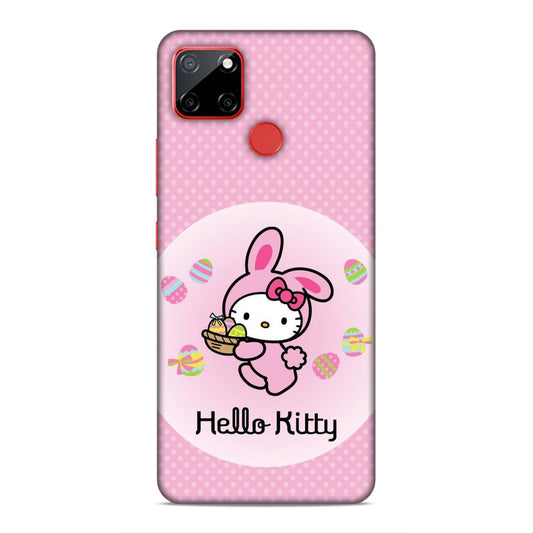 Hello Kitty Hard Back Case For Realme C12 / C25 / C25s / Narzo 20 / 30A