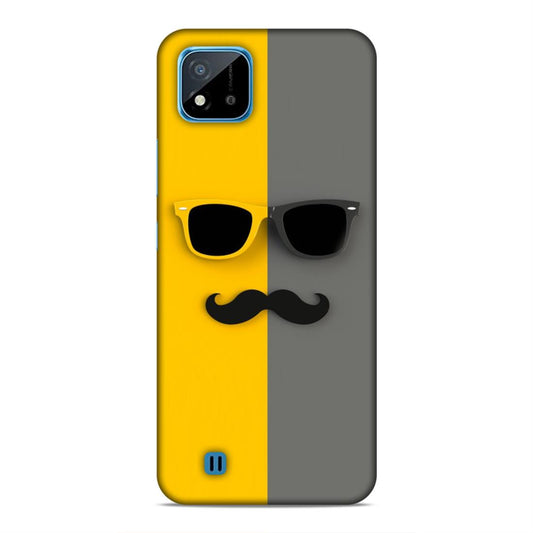 Spect and Mustache Hard Back Case For Realme C20 / C11 2021