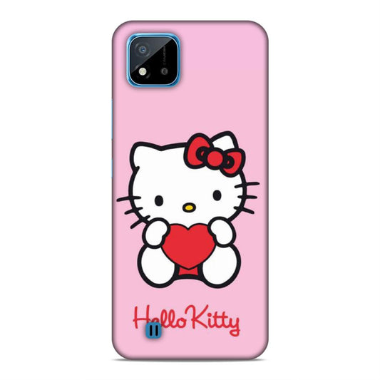 Hello Kitty in Pink Hard Back Case For Realme C20 / C11 2021
