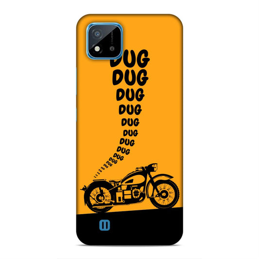 Dug Dug Motor Cycle Hard Back Case For Realme C20 / C11 2021
