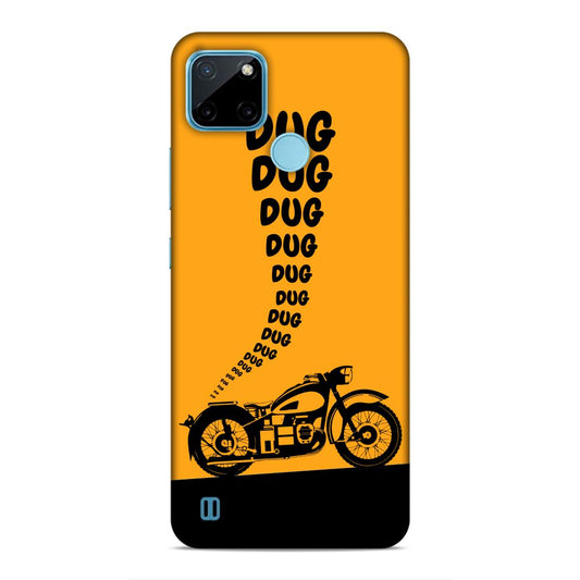 Dug Dug Motor Cycle Hard Back Case For Realme C21Y / C25Y