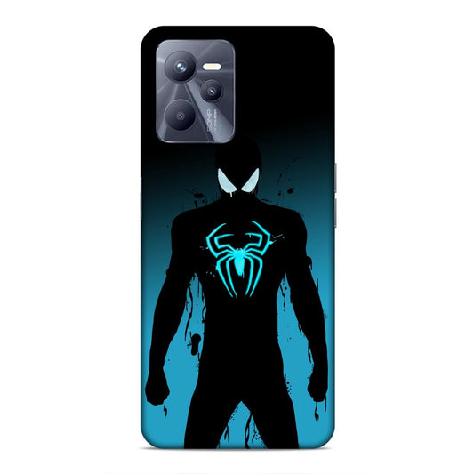 Black Spiderman Hard Back Case For Realme C35