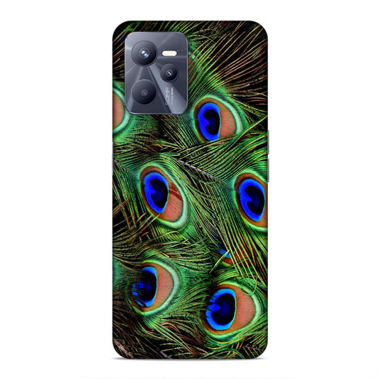Peacock Feather Hard Back Case For Realme C35
