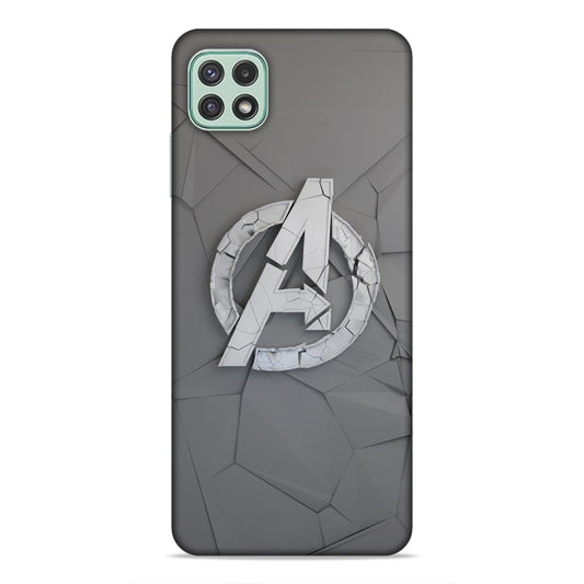 Avengers Symbol Hard Back Case For Samsung Galaxy A22 5G / F42 5G