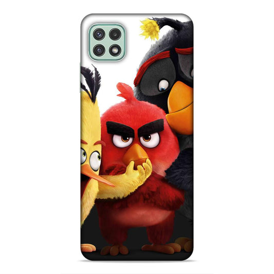 Angry Bird Smile Hard Back Case For Samsung Galaxy A22 5G / F42 5G