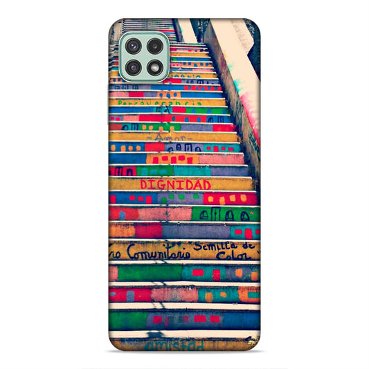 Stairs Hard Back Case For Samsung Galaxy A22 5G / F42 5G