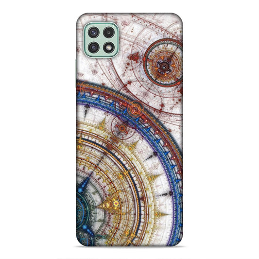Geometric Art Hard Back Case For Samsung Galaxy A22 5G / F42 5G