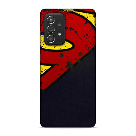 Superman Logo Hard Back Case For Samsung Galaxy A52 / A52s 5G