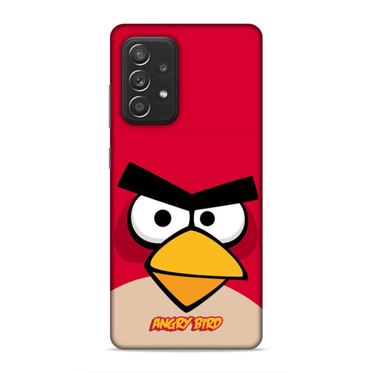 Angry Bird Yellow Name Hard Back Case For Samsung Galaxy A52 / A52s 5G