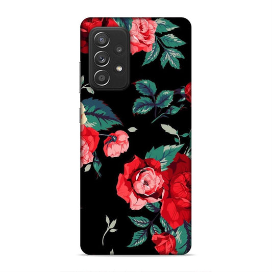 Flower Hard Back Case For Samsung Galaxy A52 / A52s 5G