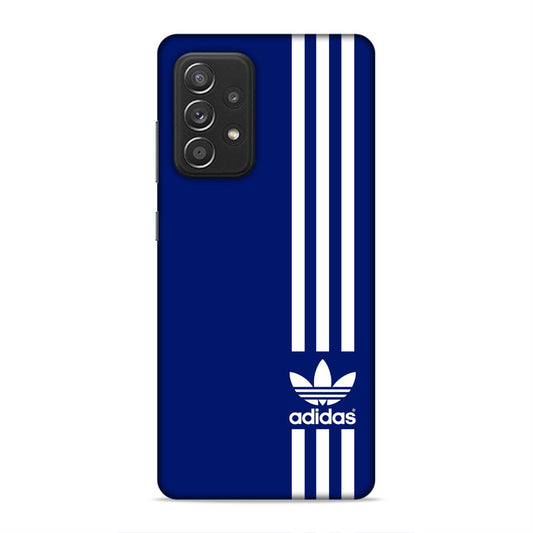 Adidas in Blue Hard Back Case For Samsung Galaxy A52 / A52s 5G