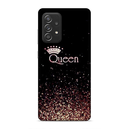 Queen Wirh Crown Hard Back Case For Samsung Galaxy A52 / A52s 5G