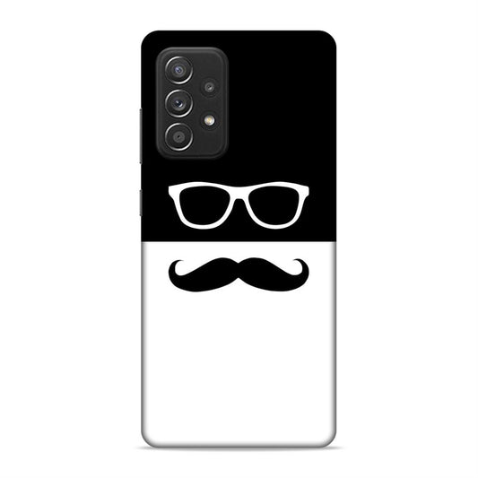 Spect and Mustache Hard Back Case For Samsung Galaxy A52 / A52s 5G