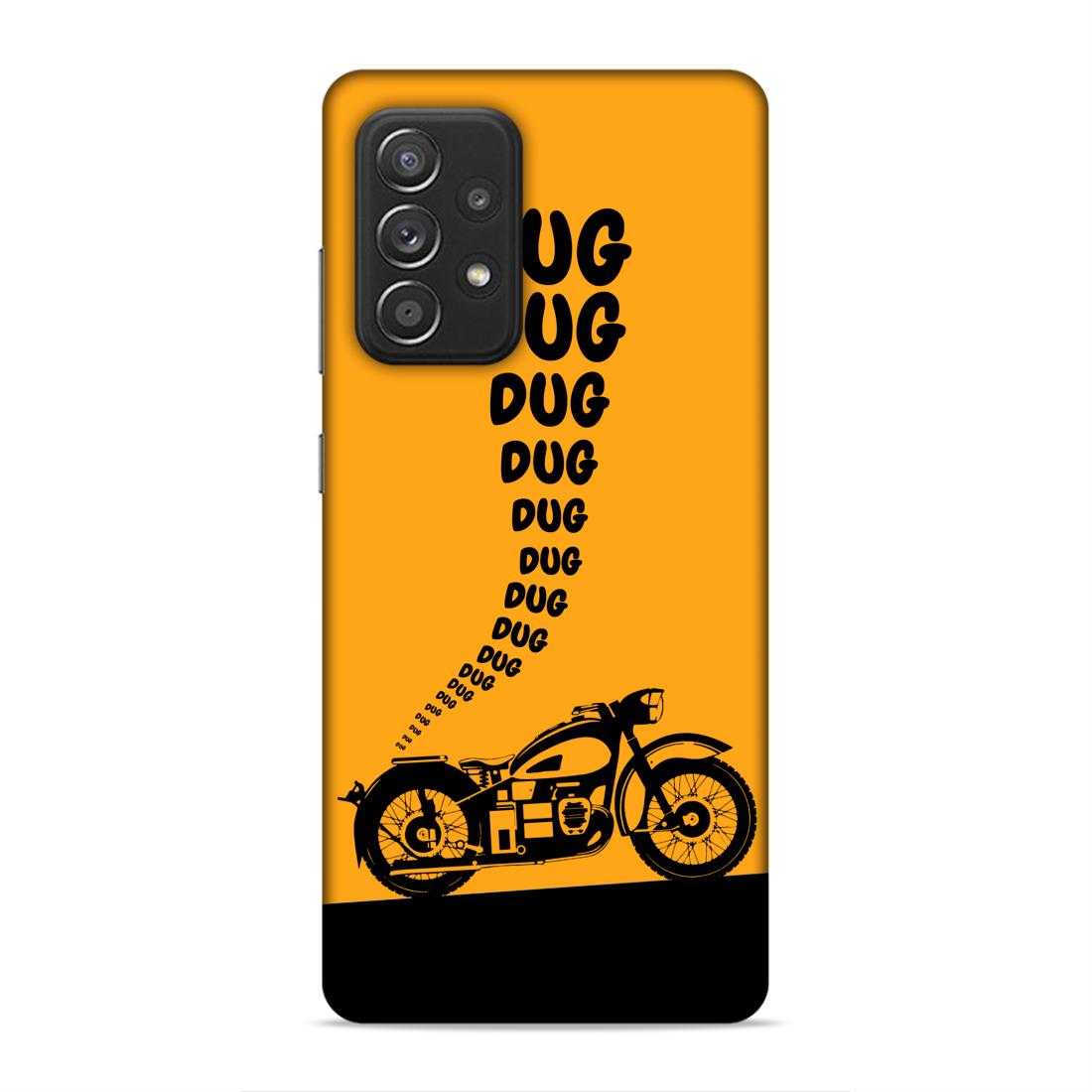 Dug Dug Motor Cycle Hard Back Case For Samsung Galaxy A52 / A52s 5G