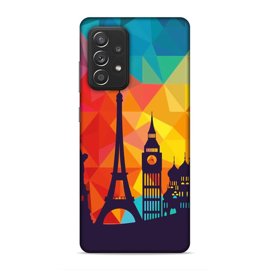 Abstract Monuments Hard Back Case For Samsung Galaxy A52 / A52s 5G