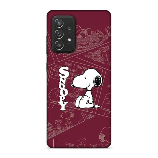 Snoopy Cartton Hard Back Case For Samsung Galaxy A52 / A52s 5G