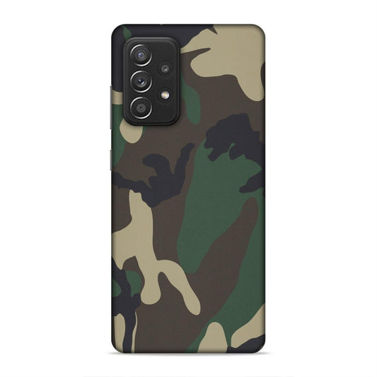 Army Hard Back Case For Samsung Galaxy A52 / A52s 5G