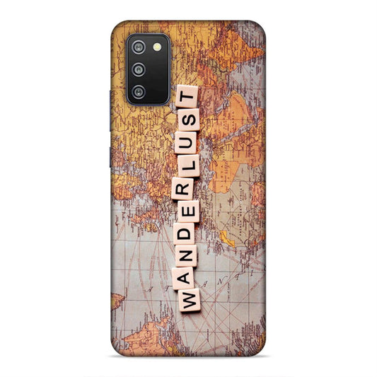 Wanderlust Hard Back Case For Samsung Galaxy A03s / F02s / M02s