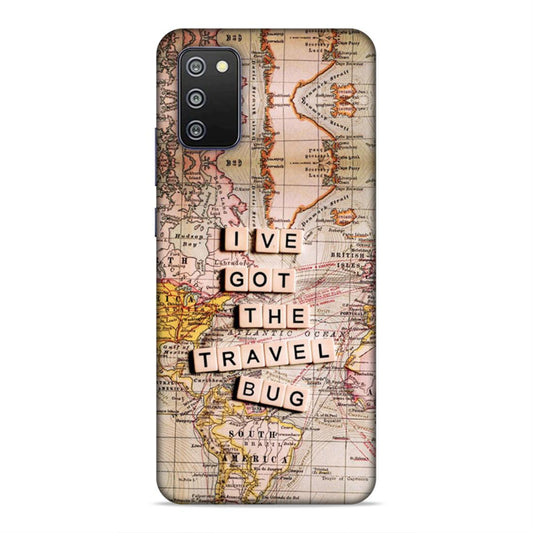 Travel Bug Hard Back Case For Samsung Galaxy A03s / F02s / M02s