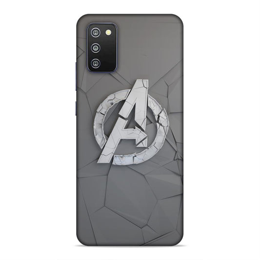 Avengers Symbol Hard Back Case For Samsung Galaxy A03s / F02s / M02s