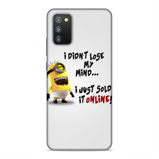 Minions Hard Back Case For Samsung Galaxy A03s / F02s / M02s