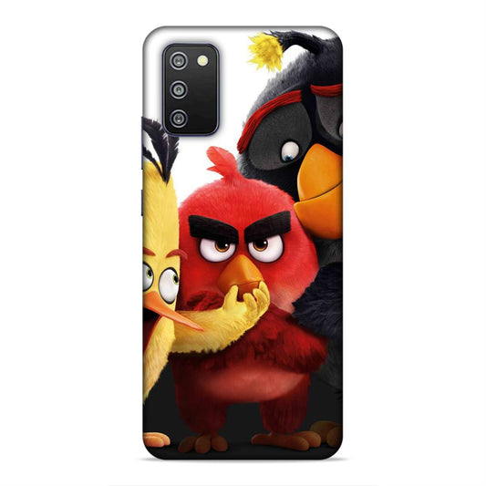 Angry Bird Smile Hard Back Case For Samsung Galaxy A03s / F02s / M02s