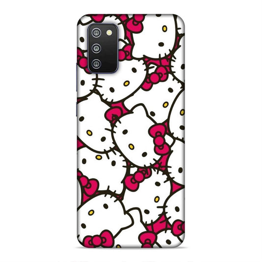 Kitty Hard Back Case For Samsung Galaxy A03s / F02s / M02s