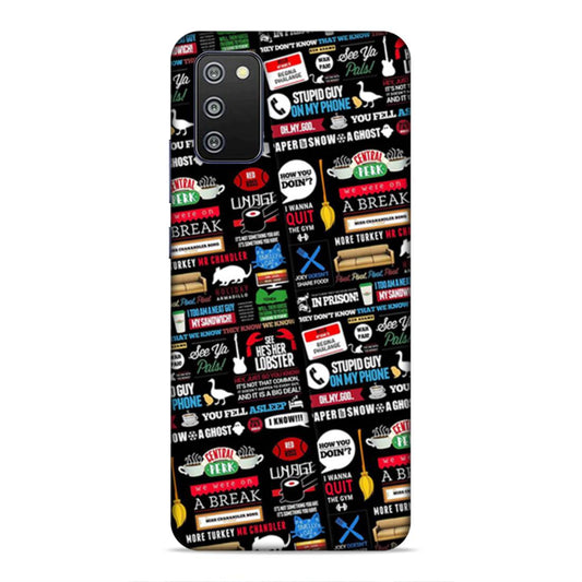 Friends Hard Back Case For Samsung Galaxy A03s / F02s / M02s