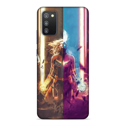 Captain Marvel Hard Back Case For Samsung Galaxy A03s / F02s / M02s