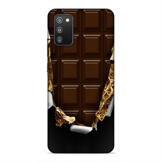 Chocolate Hard Back Case For Samsung Galaxy A03s / F02s / M02s