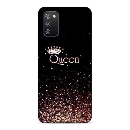 Queen Wirh Crown Hard Back Case For Samsung Galaxy A03s / F02s / M02s