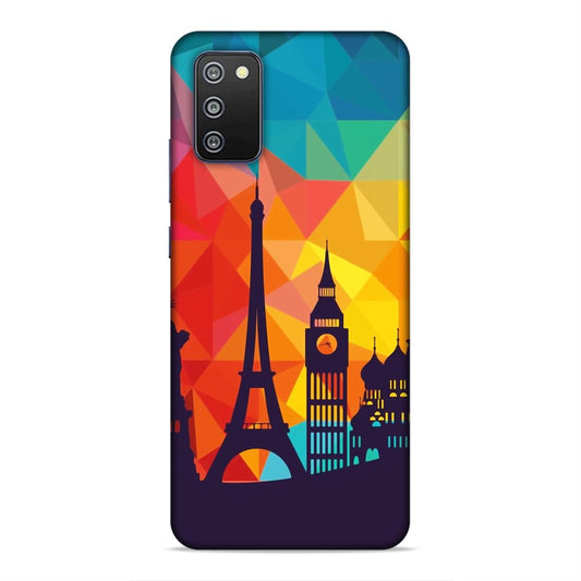 Abstract Monuments Hard Back Case For Samsung Galaxy A03s / F02s / M02s