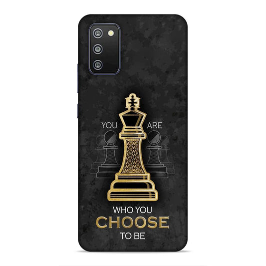 Who You Choose to Be Hard Back Case For Samsung Galaxy A03s / F02s / M02s