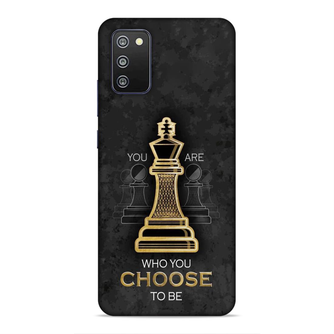 Who You Choose to Be Hard Back Case For Samsung Galaxy A03s / F02s / M02s